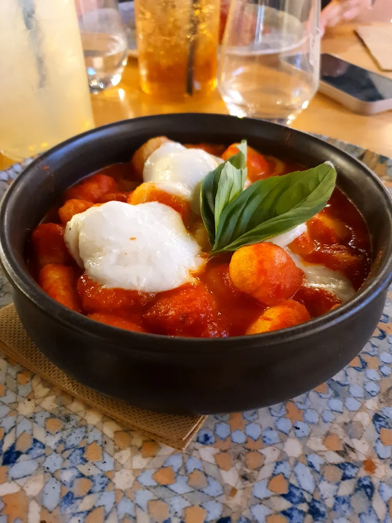 Homemade gnocchi